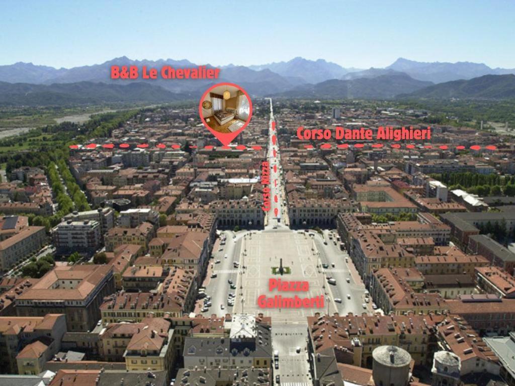 B&B Le Chevalier Cuneo Bagian luar foto